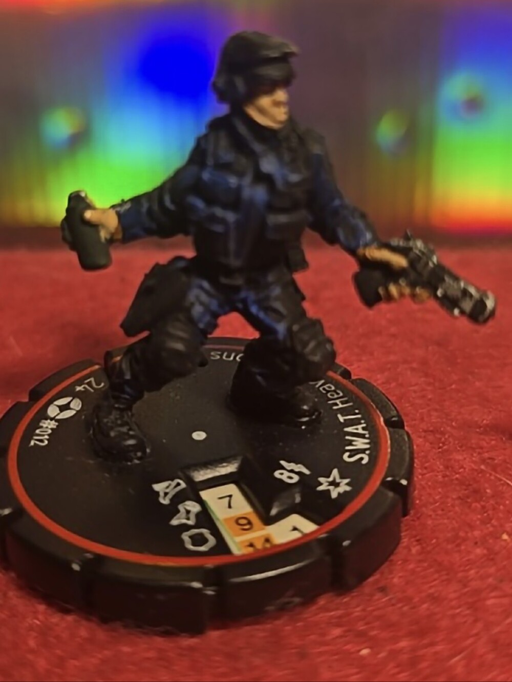 091326 Marvel Heroclix Critical Mass S.W.A.T. Heavy Weapons #012 Veteran Figure